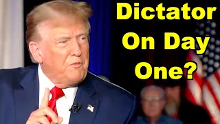 Will Trump Be A Dictator On Day One If ReElected LV Monday Media Mixup 132 [upl. by Eybba]