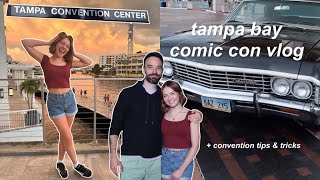 tampa bay comic con vlog  convention tips amp tricks 💥🎞️📷 [upl. by Adiasteb961]