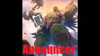 Drekthar Announcer [upl. by Mazlack]