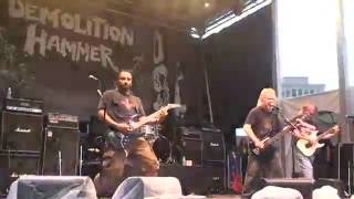 Demolition Hammer  Skull Fracturing Nightmare live at Maryland Deathfest [upl. by Isaak]