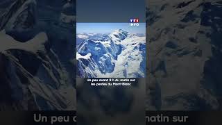 Massif du MontBlanc  un alpiniste tué et quatre blessés après la chute dun sérac [upl. by Akcimat]