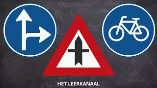 VVN Verkeersexamen  Uitleg van de Verkeersborden in Nederland [upl. by Blanchette]