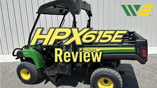 2023 John Deere HPX 615E Gator Review amp Walkaround [upl. by Isma]