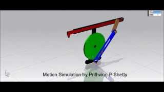 How Crank and Slotted lever Quick Return Motion mechanism works [upl. by Luelle]