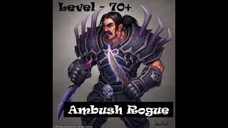 WOTLK  Ambush Rogue Leveling 70 [upl. by Salesin]