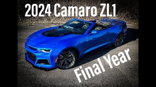 2024 Camaro ZL1  FINAL YEAR  King of the Camaros  Review [upl. by Luar]