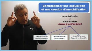 Acquisition et Cession dIMMOBILISATIONS AMORTISSABLES  Écritures comptables [upl. by Porte588]