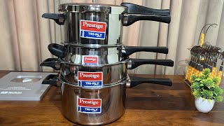 🛍Navratri Sale 🛍 Prestige Cooker Triply handi cooker All Prestige steel cooker ​⁠lucknowlocals [upl. by Lavelle]