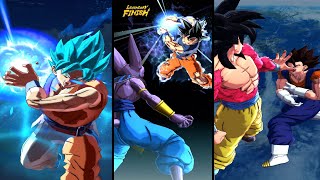 Dragon Ball Legends Transformations Supers Ultimates amp Legendary Finishes Son Family [upl. by Mariette247]