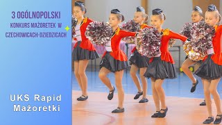 Miniformacja pompon classic ◾ UKS Rapid Mażoretki ◽ Kadetki ◾ CzechowiceDziedzice PL [upl. by Lennahs]