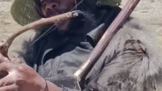 Basotho herder playing his instrument on the Sanipass Lesotho [upl. by Riplex]