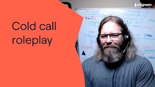 Cold calling role play start stop repeat framework [upl. by Sherar]