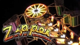 Zipper Carnival Ride Chance Rides Raw Video [upl. by Dnaleel372]