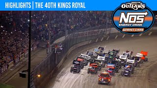 World of Outlaws NOS Energy Drink Sprint Cars  Eldora Speedway  July 15 2023  HIGHLIGHTS [upl. by Oniram728]