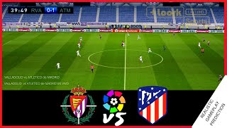 VALLADOLID vs ATLETICO MADRID  RESUMEN  HIGHLIGHTS  La Liga 2021  Simulación amp Predicción [upl. by Nagle]