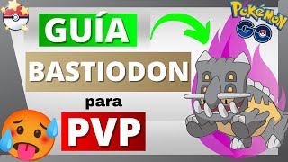 🚀¿SUPERARÁ tus EXPECTATIVAS Los MEJORES ATAQUES de BASTIODON en Pokémon GO para PvP 2023💥 [upl. by Farika]