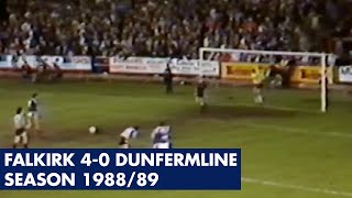 Falkirk 40 Dunfermline Athletic  198899 [upl. by Scever]