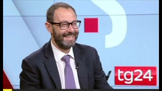 Stefano Patuanelli ospite a SkyTg24  1292024 [upl. by Maurine]