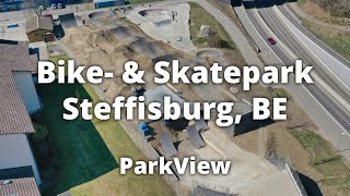 Skatepark Pumptrack amp Bikepark Steffisburg BE  Schweiz 2022  ParkView Tour 355 [upl. by Gemperle976]