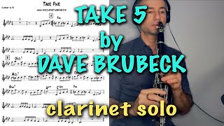 Take Five by the Dave Brubeck Quartet clarinet solo [upl. by Augustin]