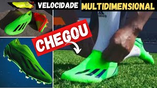 CHEGOU CHUTEIRA DE OUTRA DIMENSÃO😲NOVA ADIDAS X SPEEDPORTAL FG‼ PACK COMPLETO ADIDAS PREDATOR COPA [upl. by Oirifrop]