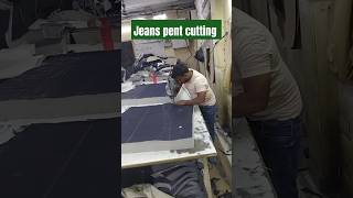 Jeans pent cutting process [upl. by Ahsain]