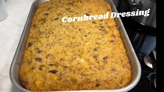 Cornbread Dressing and Cornish Hens [upl. by Pavyer]