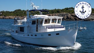 Krogen 48 AE Trawler Yacht  4730 Mile Range  Great Loop And Ocean Crossing Capabilities [upl. by Carmita62]