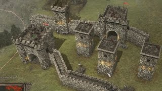 Stronghold 3 Gold  1v1 UNDER SIEGE  Multiplayer Gameplay [upl. by Esbensen]