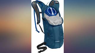 CamelBak Lobo Bike Hydration Pack  Helmet Carry  Magnetic Tube Trap  100 oz review [upl. by Ahsek]