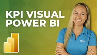 Using the KPI Visual in Power BI [upl. by Hearsh581]