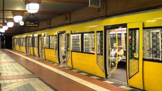 UBahn Berlin  UBahnhof Wittenau U8 HD 1080p [upl. by Bronny]