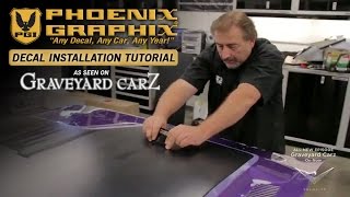 Phoenix Graphix Decal Stripe Kits on Graveyard Carz Show [upl. by Helga]