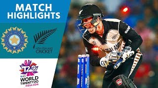 India Skittled for 79 in Opening Match  New Zealand vs India  ICC Mens WT20 2016  Highlights [upl. by Niuqaoj]