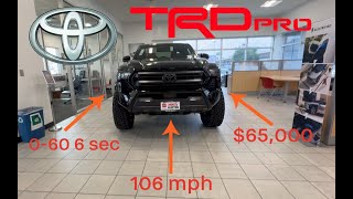 2024 Toyota Tacoma TRD PRO Review  The best new MidSize Truck [upl. by Mchugh]