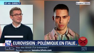 En Italie le choix du candidat à lEurovision crée la polémique [upl. by Renae312]