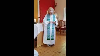 BISHOP BRIDGET MEEHAN IN LARNE [upl. by Elleinnod]