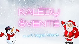 Kalėdų šventė  ritmavimas mažiausiems [upl. by Enneicul]