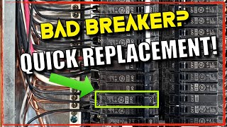 How to Replace a Circuit Breaker  Quick and Simple StepbyStep Process [upl. by Atalya]