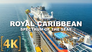 Tour at the BIGGEST Cruise Ship in Asia  Royal Caribbean Spectrum of the Seas  4 Days Walk Tour [upl. by Lidia]