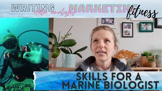 Skills you will need as a marine biologist [upl. by Ahsoet931]