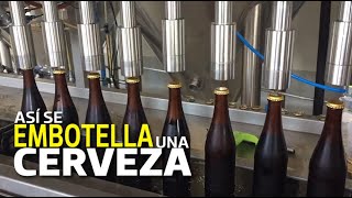 ¿Cómo se embotella una cerveza artesanal  Aderezo [upl. by Magdalena14]