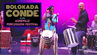 Asheville Percussion Festival 2017  BOLOKADA CONDE [upl. by Benge]