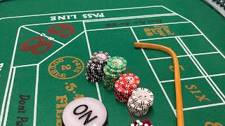 Big Bankroll My 6000 NoLoss Craps Strategy [upl. by Gore]