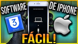 Como Fazer Software de Qualquer iPhone Fácil Método Rápido [upl. by Bonn764]