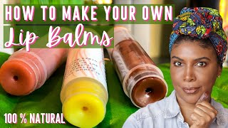 EASIEST TINTED LIP BALM at HOME DIY EVER  MOISTURIZED LIPS IN MINUTES [upl. by Dyal905]