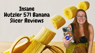 Insane Hutzler 571 Banana Slicer Reviews seriously wtf [upl. by Lenoil285]