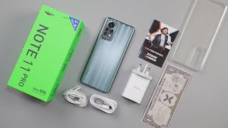 Infinix Note 11 Pro Unboxing 🔪 [upl. by Eiramnwad]