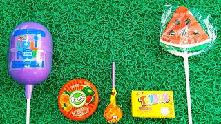 Candy ASMR Satisfying video Asmr Lollipops candy and chocolate Yummy candy Unboxing satishying [upl. by Nate]