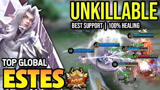 ESTES BEST BUILD 2023  TOP GLOBAL ESTES GAMEPLAY  MOBILE LEGENDS✓ [upl. by Kaitlyn]